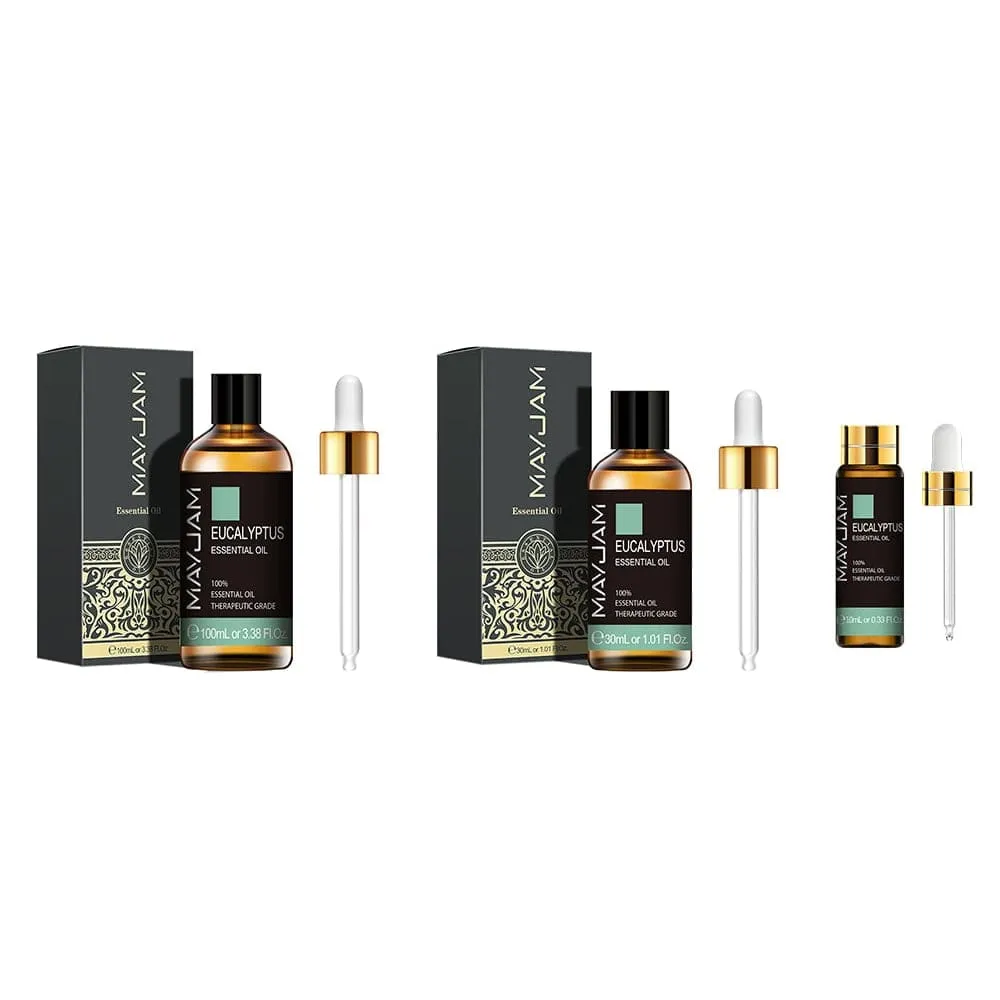 10ml 30ml 100ml Eucalyptus Lavender Essential Oil Diffuser Pure Natural