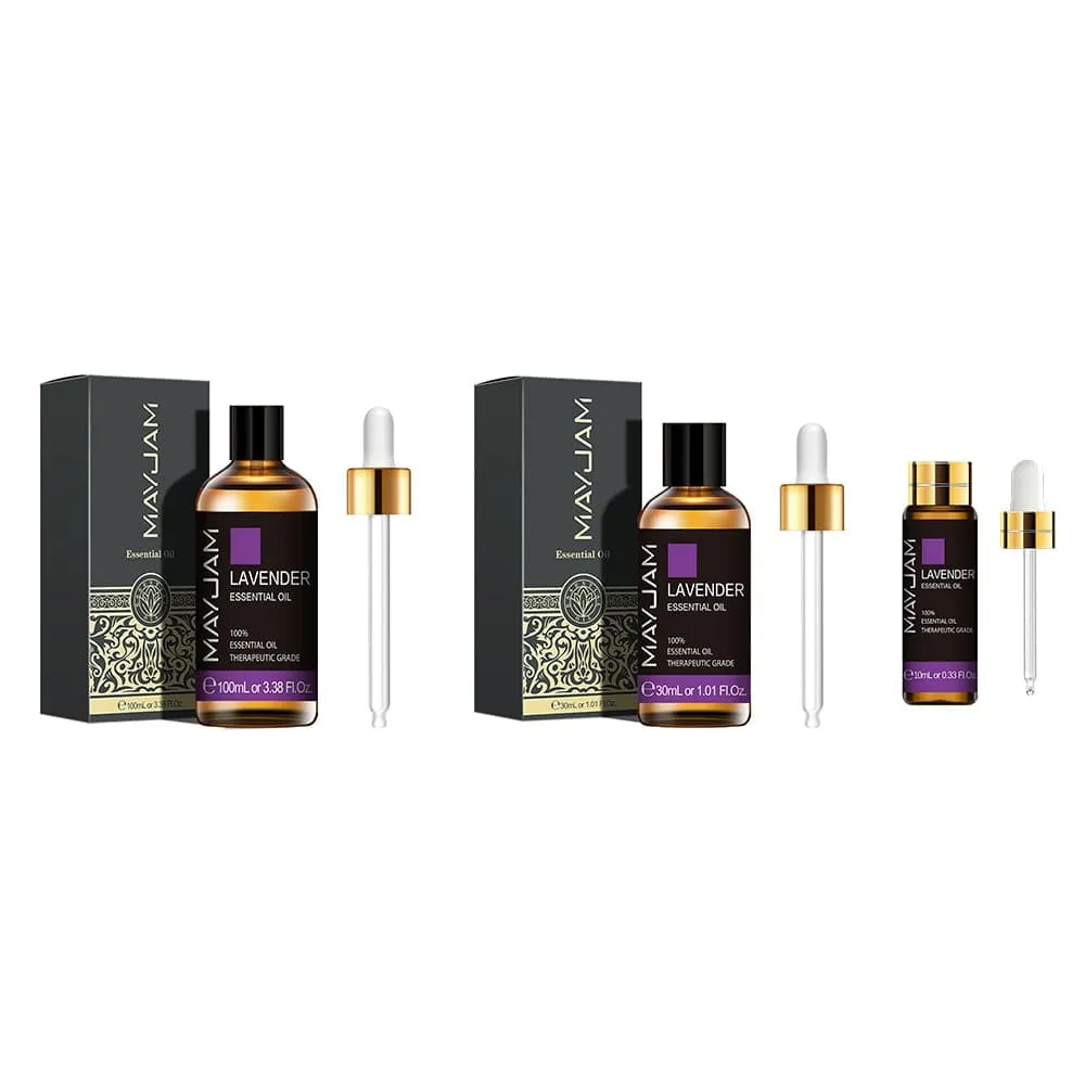 10ml 30ml 100ml Eucalyptus Lavender Essential Oil Diffuser Pure Natural