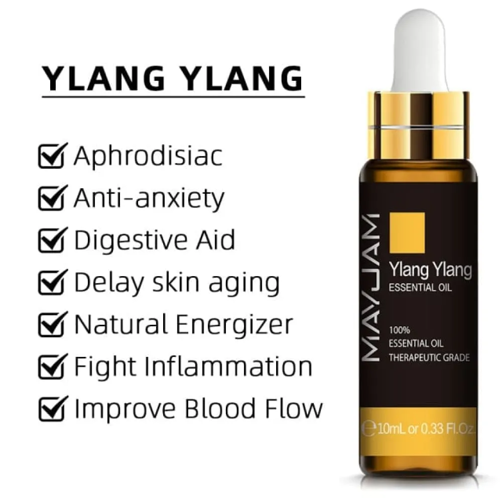 10ml 30ml 100ml Eucalyptus Lavender Essential Oil Diffuser Pure Natural