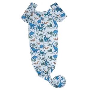 Dinosaur Adventures Baby Knotted Gown
