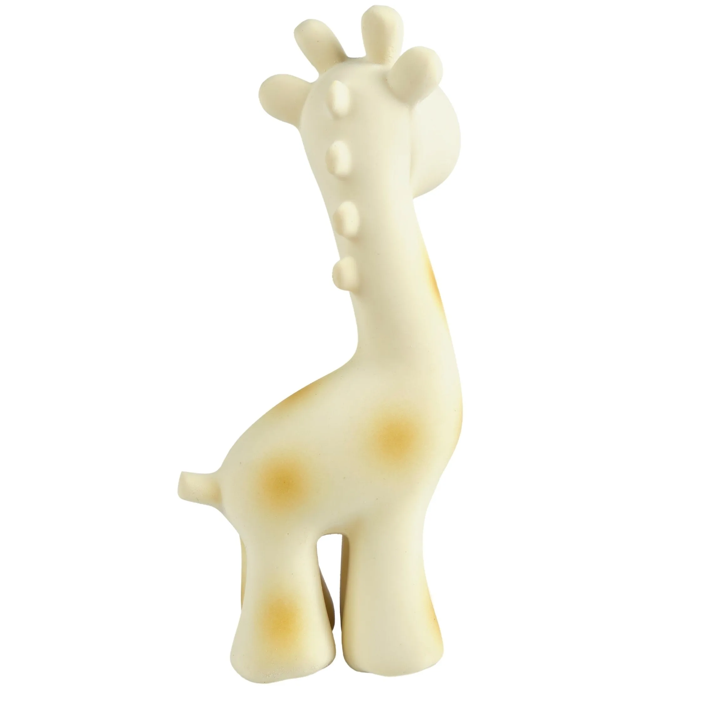 Giraffe - Natural Rubber Baby Teether Rattle & Bath Toy