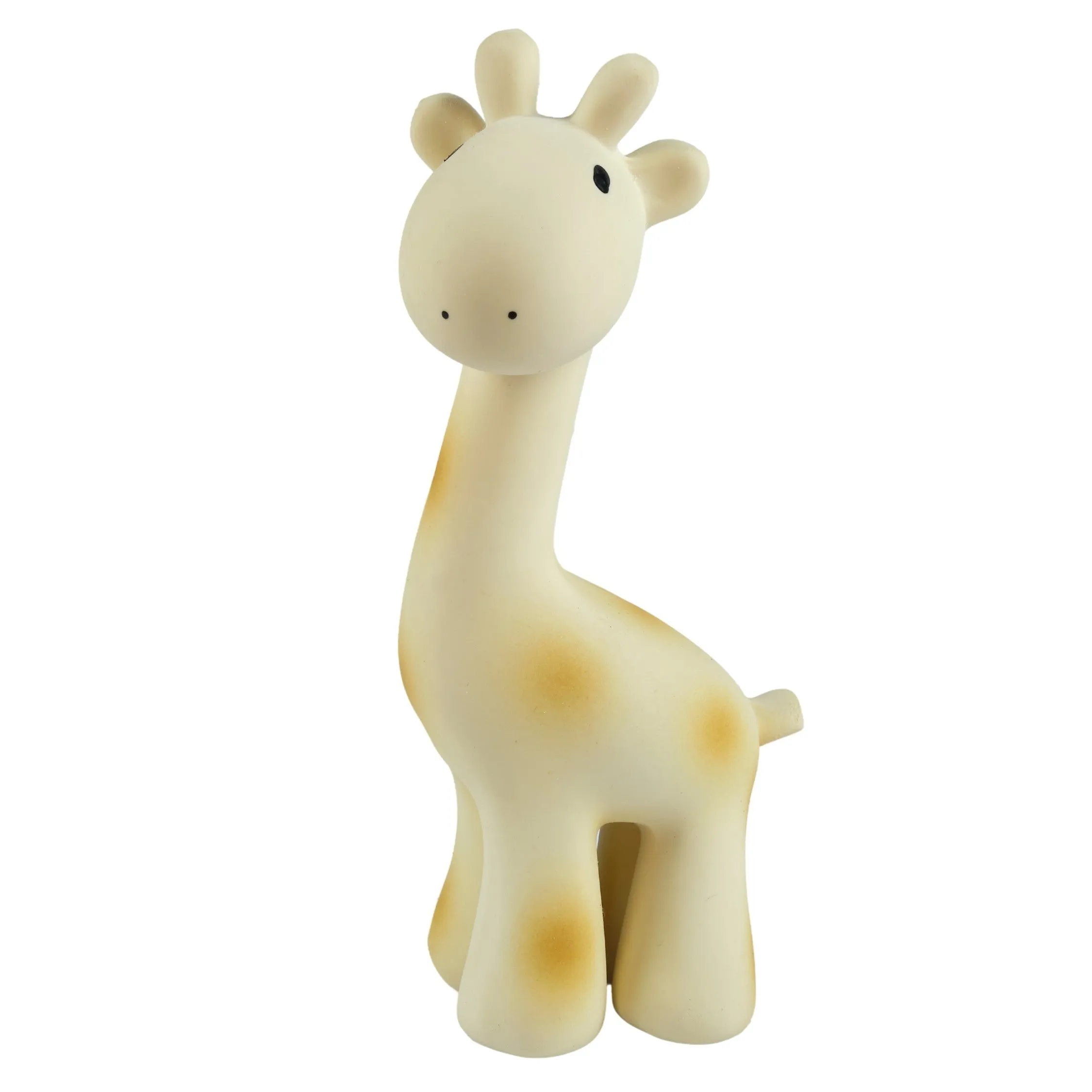 Giraffe - Natural Rubber Baby Teether Rattle & Bath Toy
