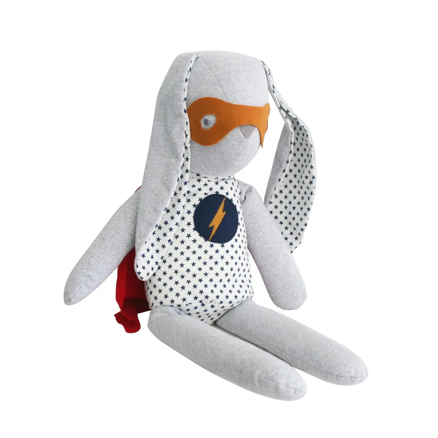 Hero Cuddle Bunny (Navy Star)
