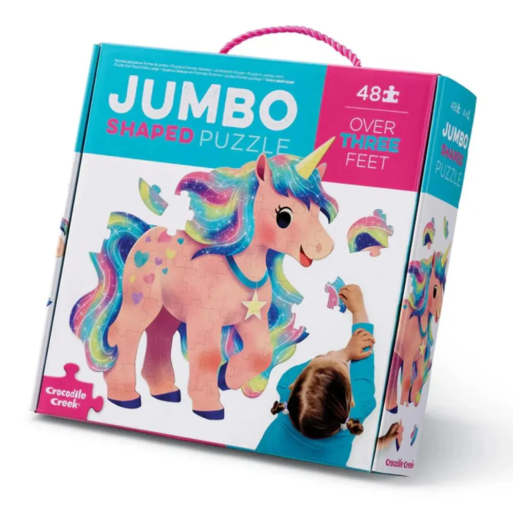 Jumbo Shaped Puzzle Unicorn