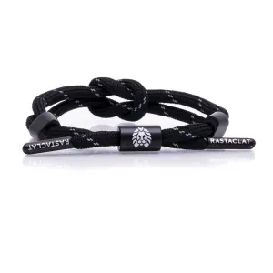 Multi-Colored Knotted Bracelet: 12AM / Medium/Large